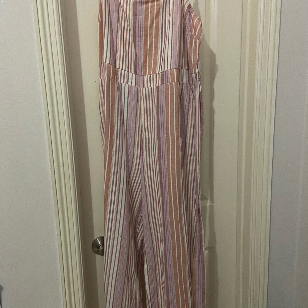 Market & Spruce Multicolor Striped Jumpsuit